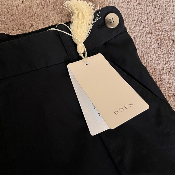 Doen Hilaire Pants in Black size 2 BNWT Retail $228 - Picture 8 of 8
